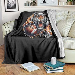 Funny OHBF Football Lover Gift Throw Blanket TS12 Print Your Wear
