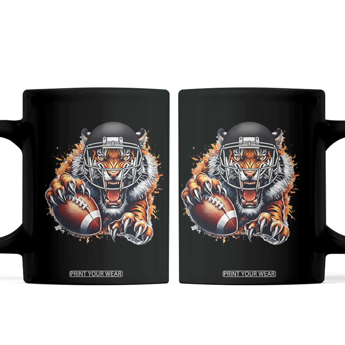 Funny OHBF Football Lover Gift Coffee Mug TS12 Black Print Your Wear