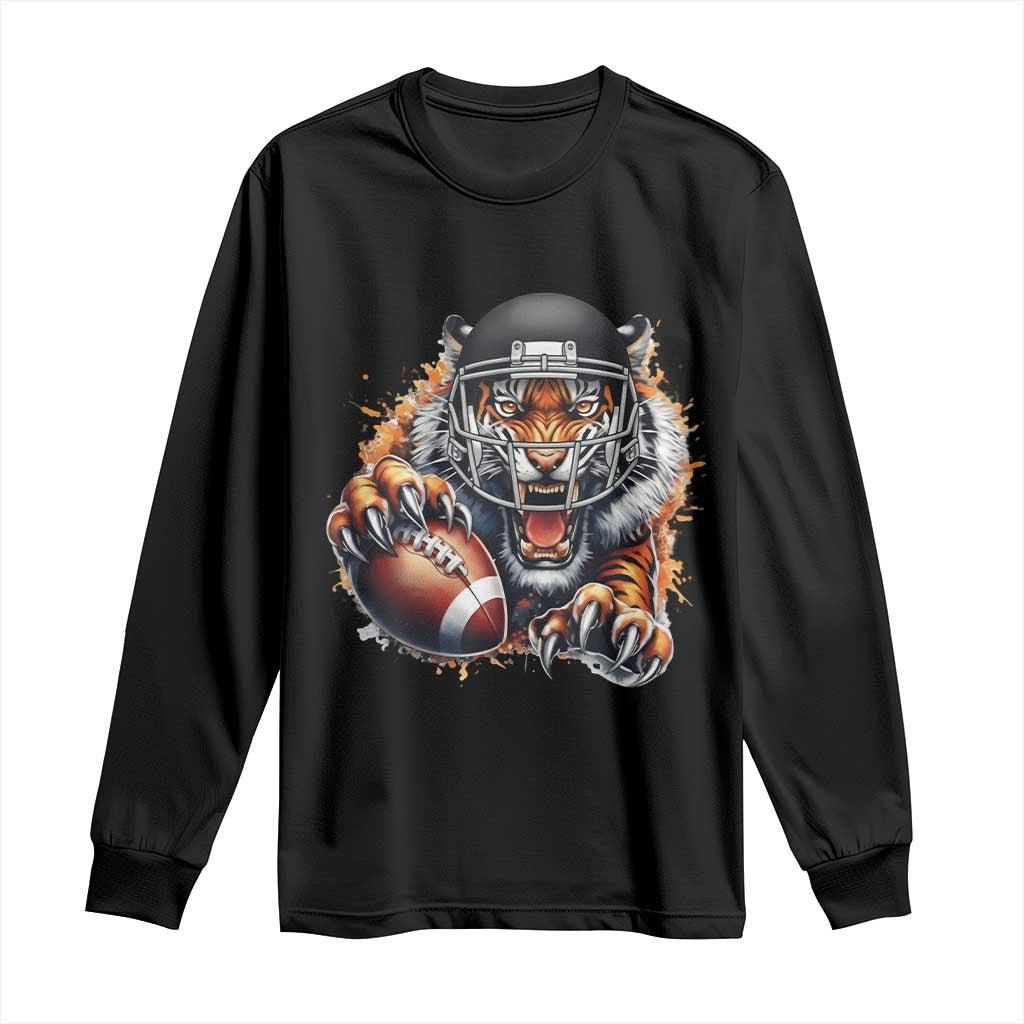 Funny OHBF Football Lover Gift Long Sleeve Shirt TS12 Black Print Your Wear