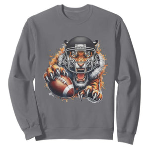 Funny OHBF Football Lover Gift Sweatshirt TS12 Charcoal Print Your Wear