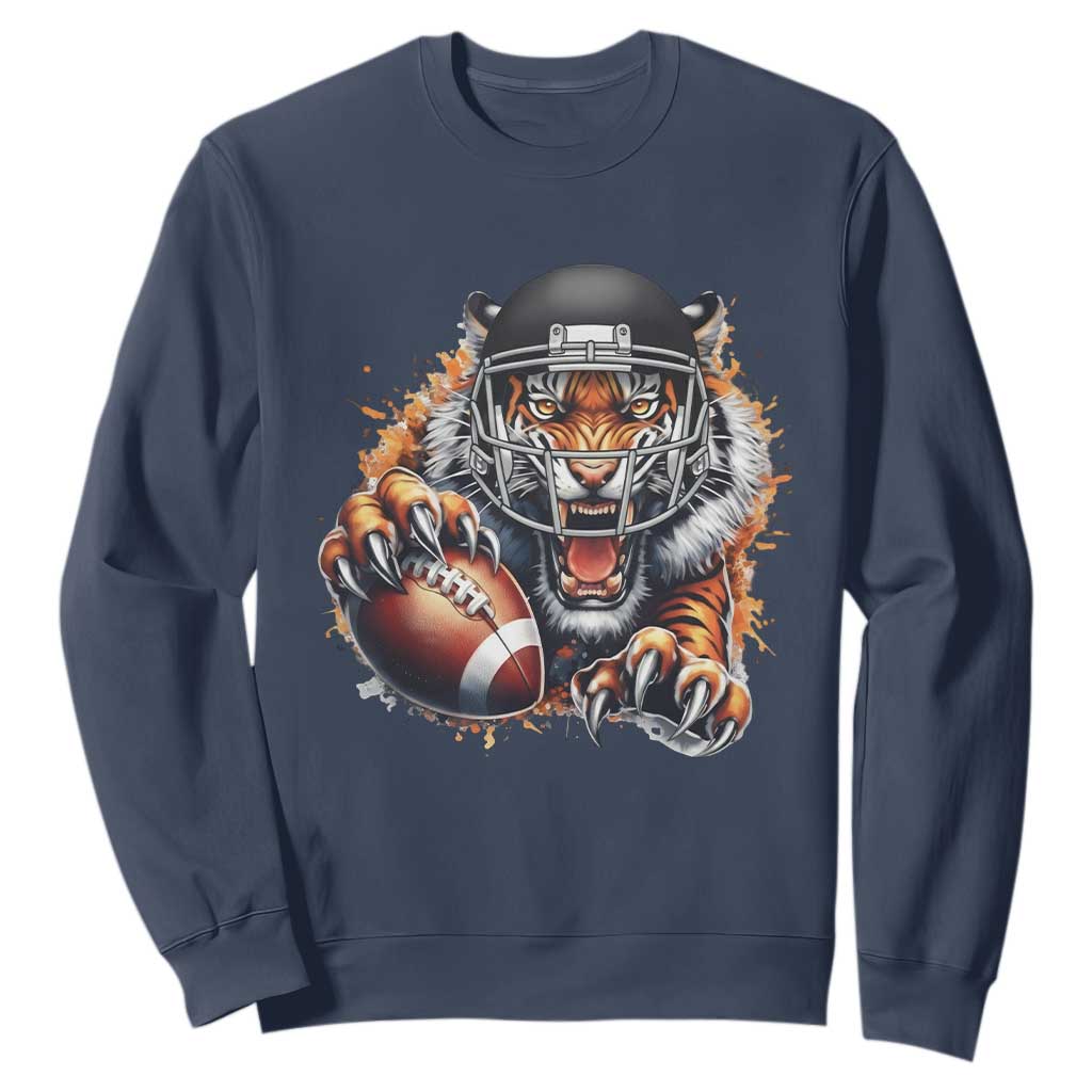 Funny OHBF Football Lover Gift Sweatshirt TS12 Navy Print Your Wear