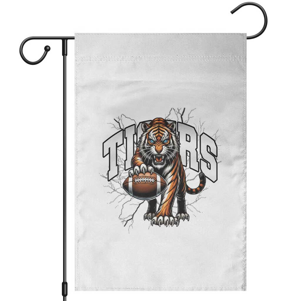 Funny BFT Gift For Football Lover Garden Flag TS12 White Print Your Wear