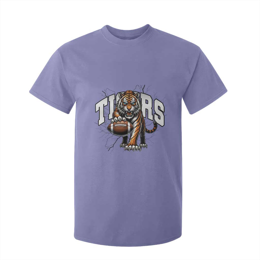 Funny BFT Gift For Football Lover T Shirt For Kid TS12 Violet Print Your Wear