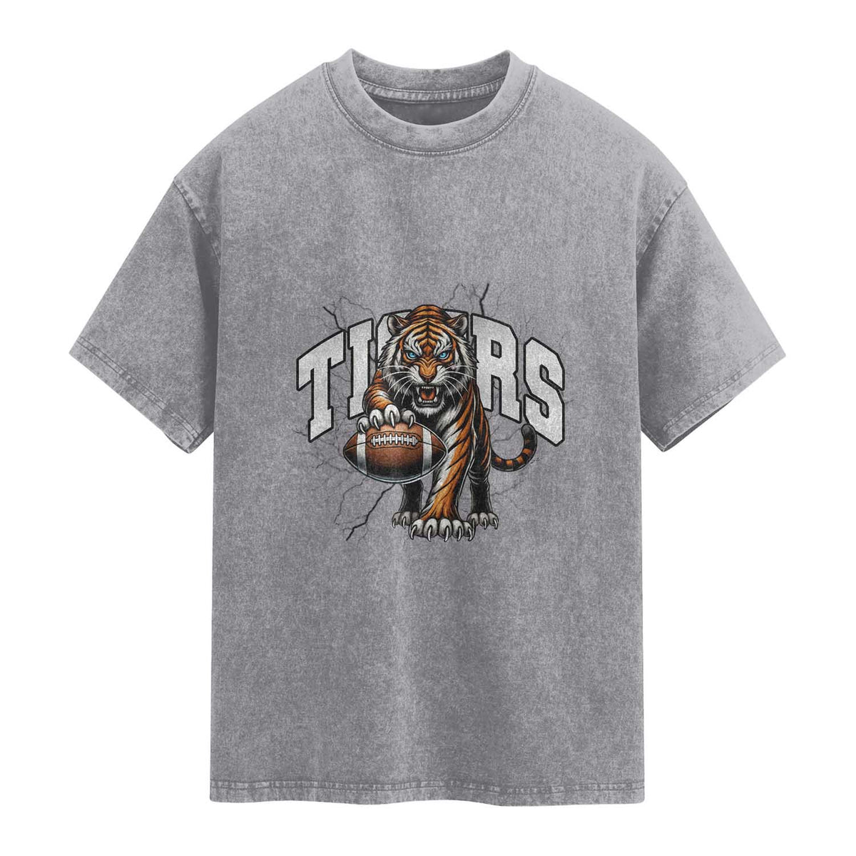 Funny BFT Gift For Football Lover Washed Cotton T-Shirt
