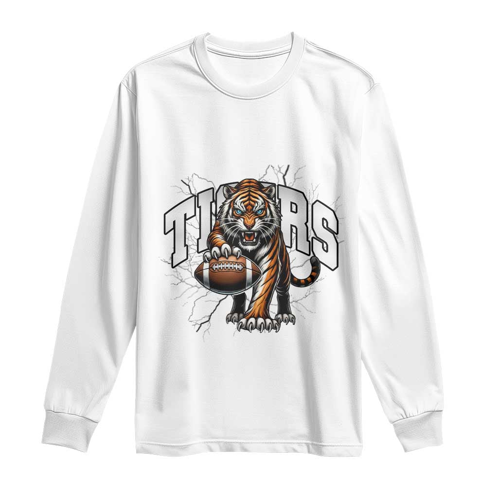 Funny BFT Gift For Football Lover Long Sleeve Shirt TS12 White Print Your Wear