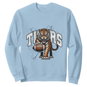Funny BFT Gift For Football Lover Sweatshirt TS12 Light Blue Print Your Wear