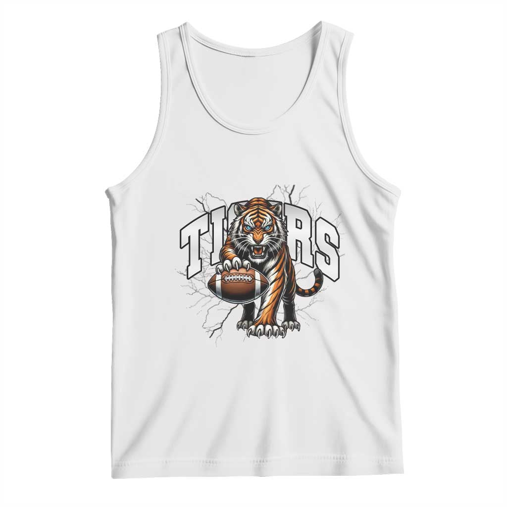 Funny BFT Gift For Football Lover Tank Top TS12 White Print Your Wear