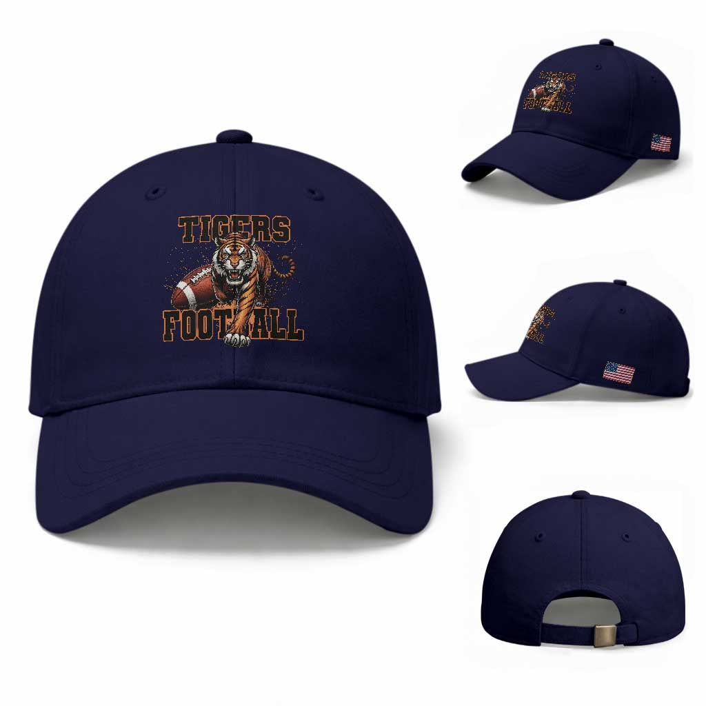 Funny BFT Game Day Gift Baseball Cap TS12 Baseball Cap Universal Fit Dark Blue Print Your Wear