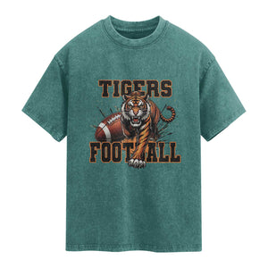 Funny BFT Game Day Gift Washed Cotton T-Shirt