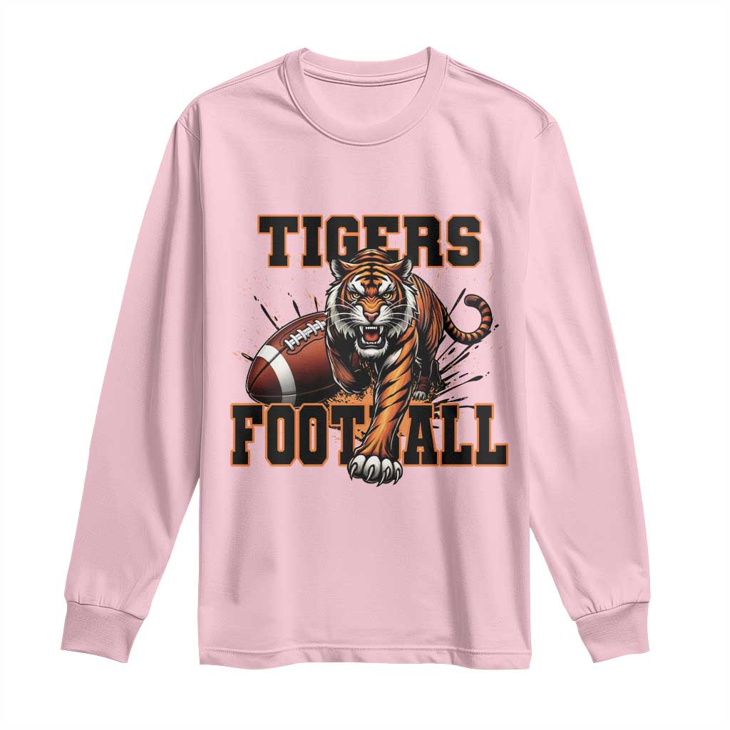 Funny BFT Game Day Gift Long Sleeve Shirt TS12 Light Pink Print Your Wear