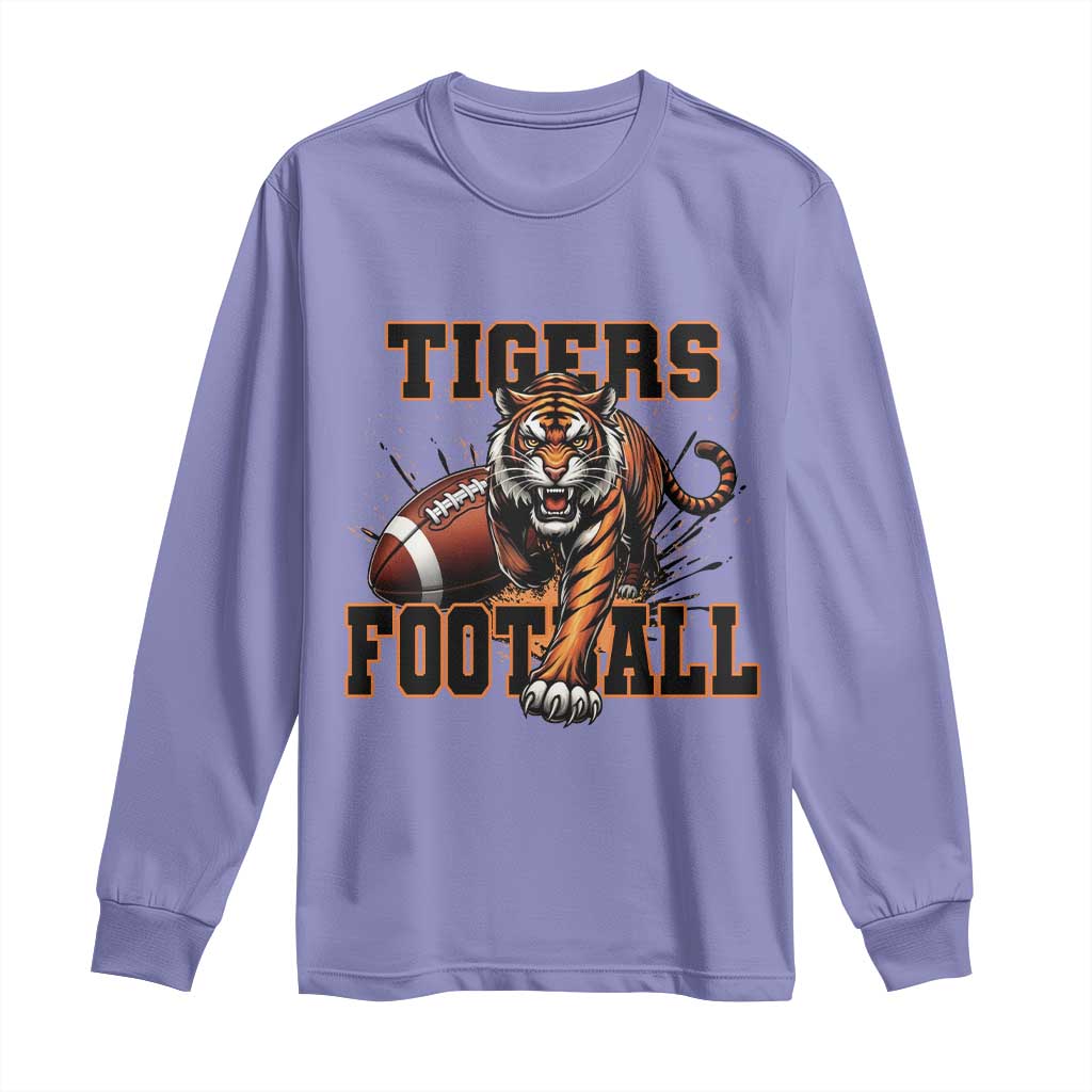 Funny BFT Game Day Gift Long Sleeve Shirt TS12 Violet Print Your Wear