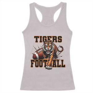 Funny BFT Game Day Gift Racerback Tank Top TS12 Ice Gray Print Your Wear