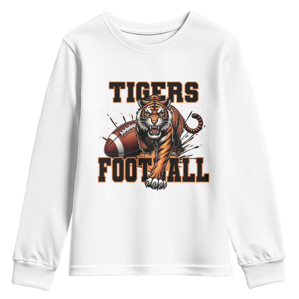 Funny BFT Game Day Gift Youth Sweatshirt TS12 White Print Your Wear