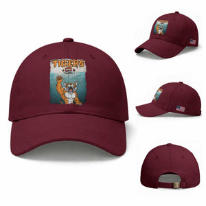 Funny BFT Horror Parody Gift Baseball Cap TS12 Baseball Cap Universal Fit Maroon Print Your Wear