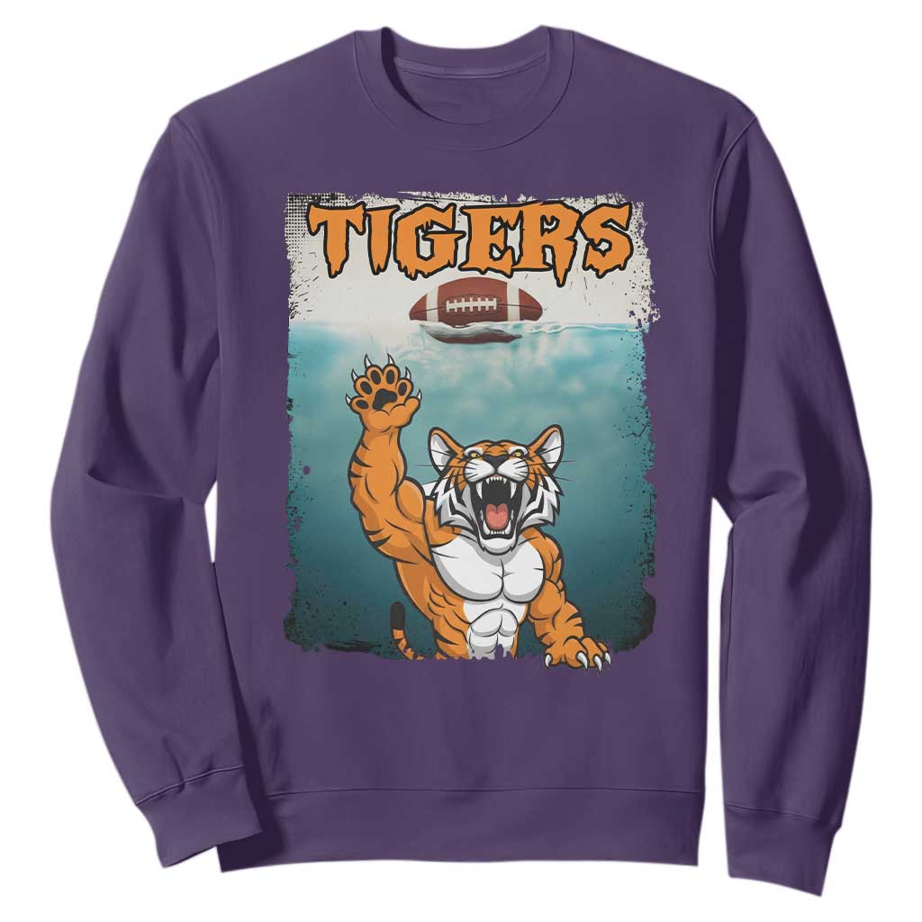 Funny BFT Horror Parody Gift Sweatshirt TS12 Purple Print Your Wear