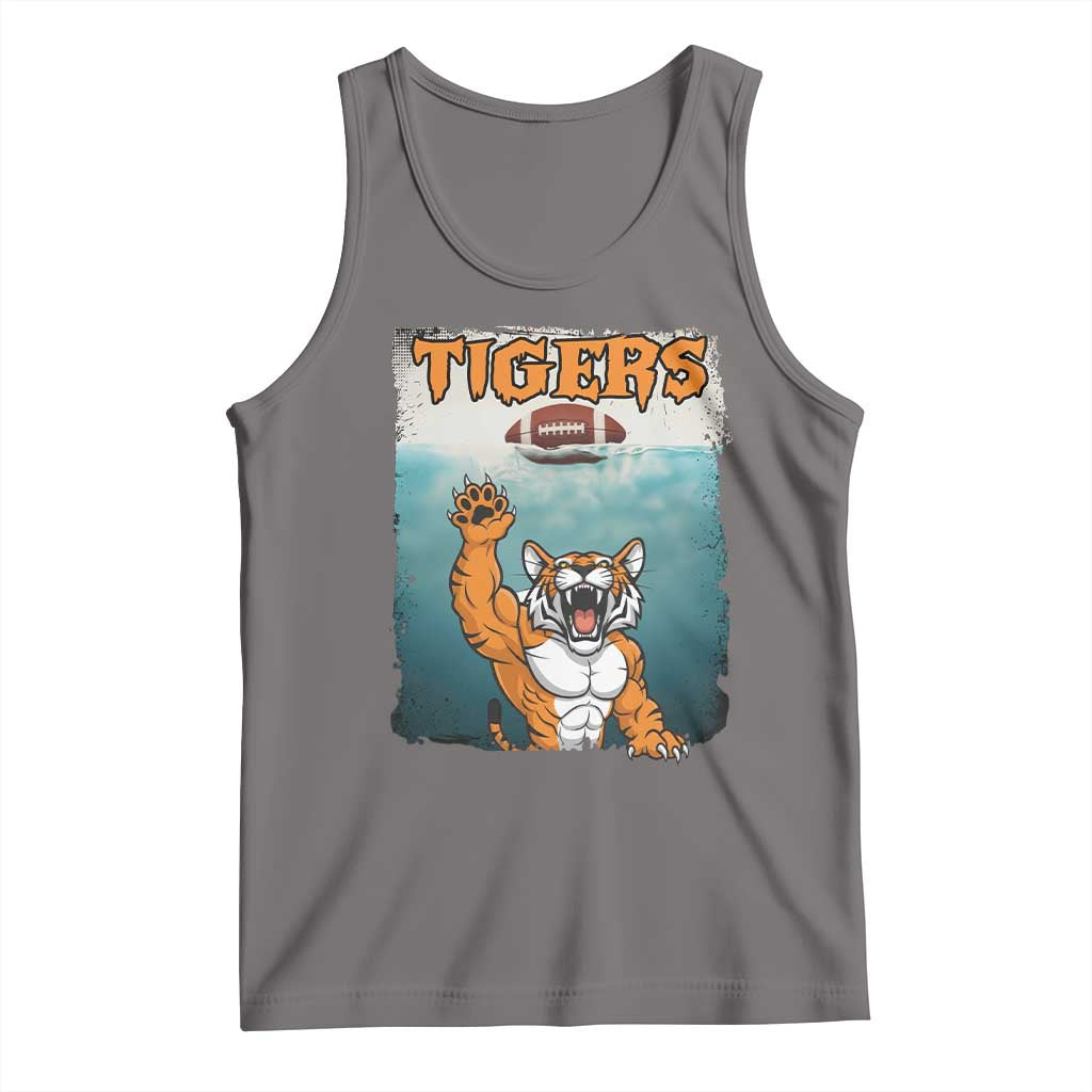 Funny BFT Horror Parody Gift Tank Top TS12 Deep Heather Print Your Wear