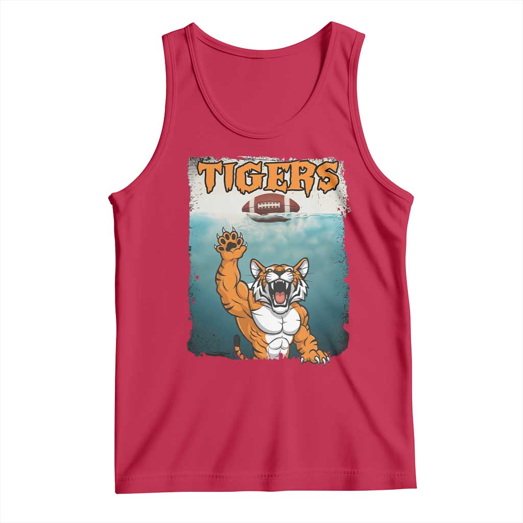 Funny BFT Horror Parody Gift Tank Top TS12 Red Print Your Wear