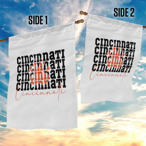 CF TGR Paw Football Lover Gift Garden Flag TS12 Print Your Wear