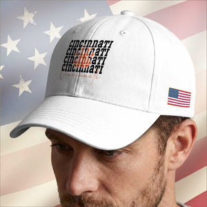 CF TGR Paw Football Lover Gift Baseball Cap TS12 Print Your Wear