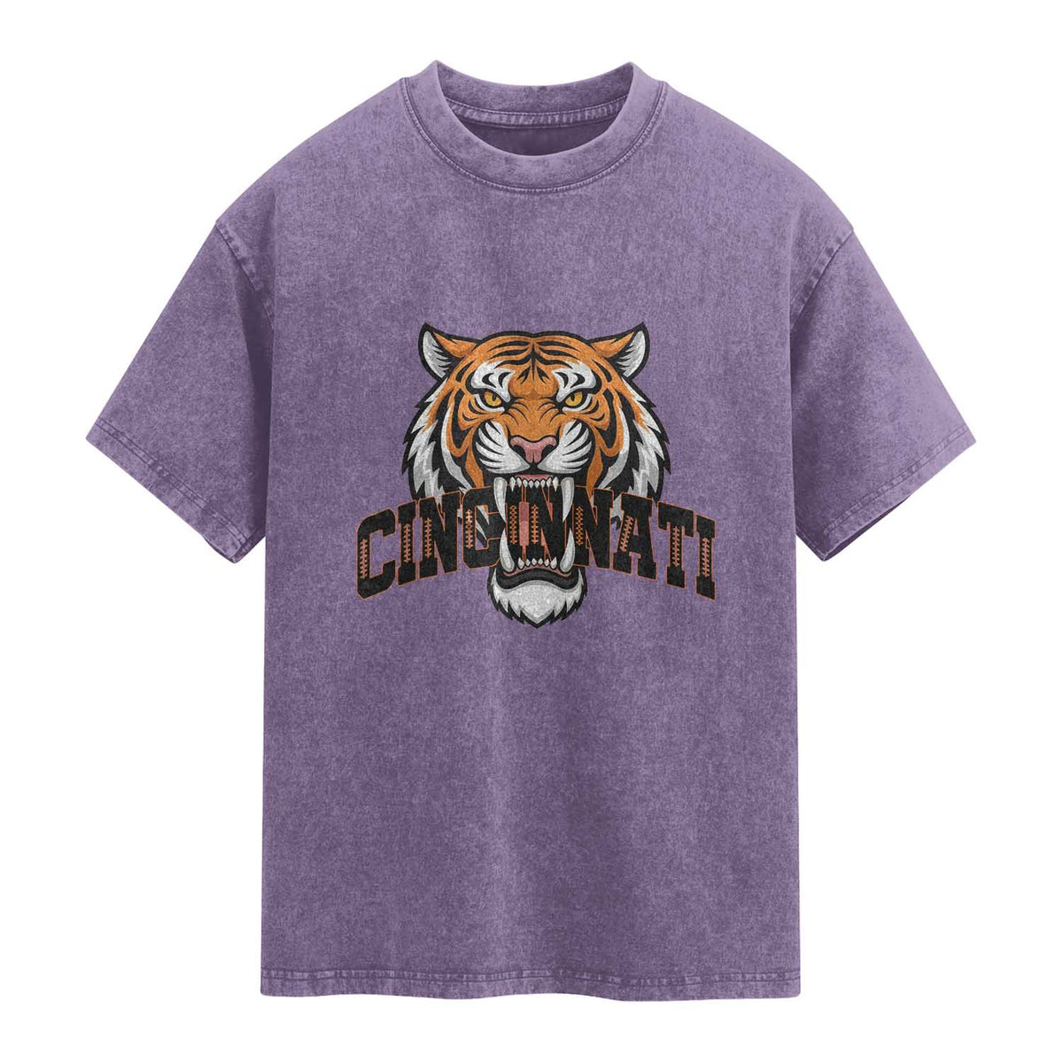 Roaring CFBT Game Day Fans Gift Washed Cotton T-Shirt