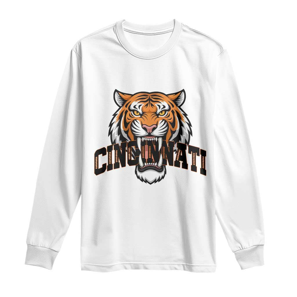 Roaring CFBT Game Day Fans Gift Long Sleeve Shirt TS12 White Print Your Wear