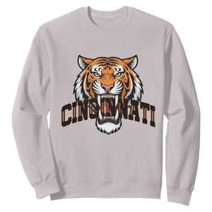 Roaring CFBT Game Day Fans Gift Sweatshirt TS12 Ice Gray Print Your Wear