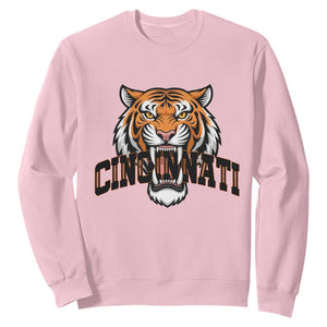 Roaring CFBT Game Day Fans Gift Sweatshirt TS12 Light Pink Print Your Wear