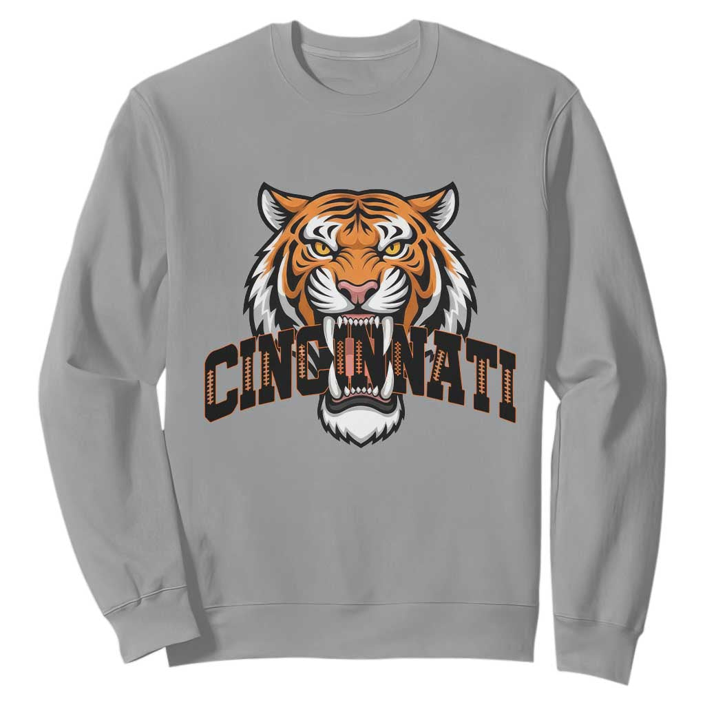Roaring CFBT Game Day Fans Gift Sweatshirt TS12 Sport Gray Print Your Wear