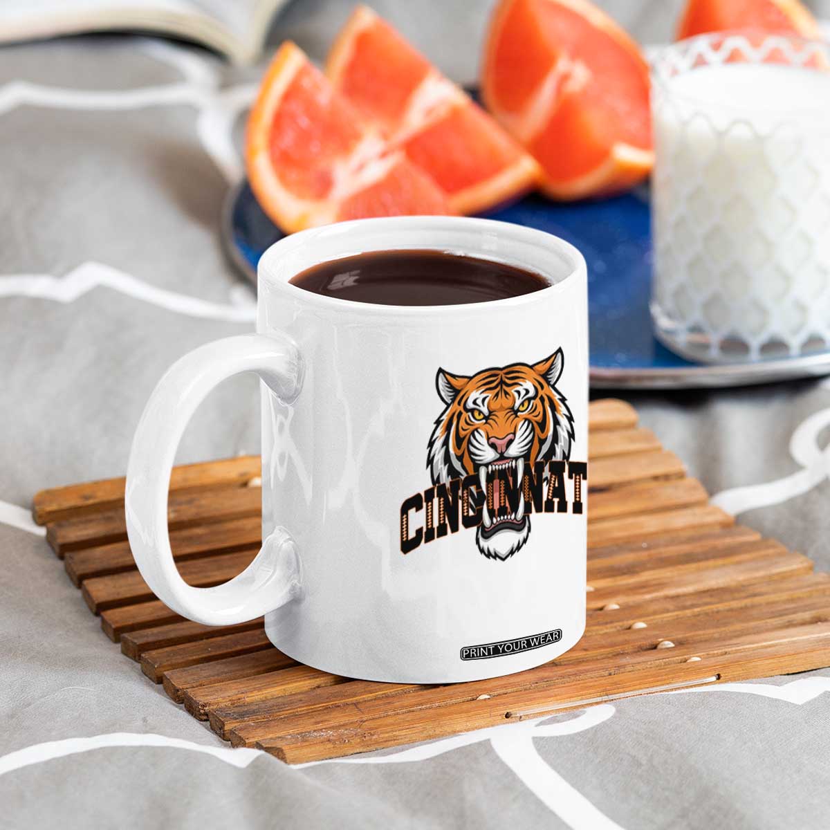 Roaring CFBT Game Day Fans Gift Coffee Mug TS12 Print Your Wear