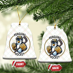 Funny Penguin Hockey Player Ceramic Ornament Gift For Animal Lovers TS12 Print Your Wear