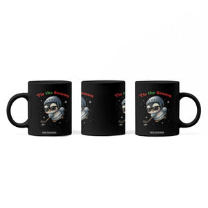 Penguin On Ice Tis The Season Coffee Mug Funny Christmas Gift TS12 Print Your Wear