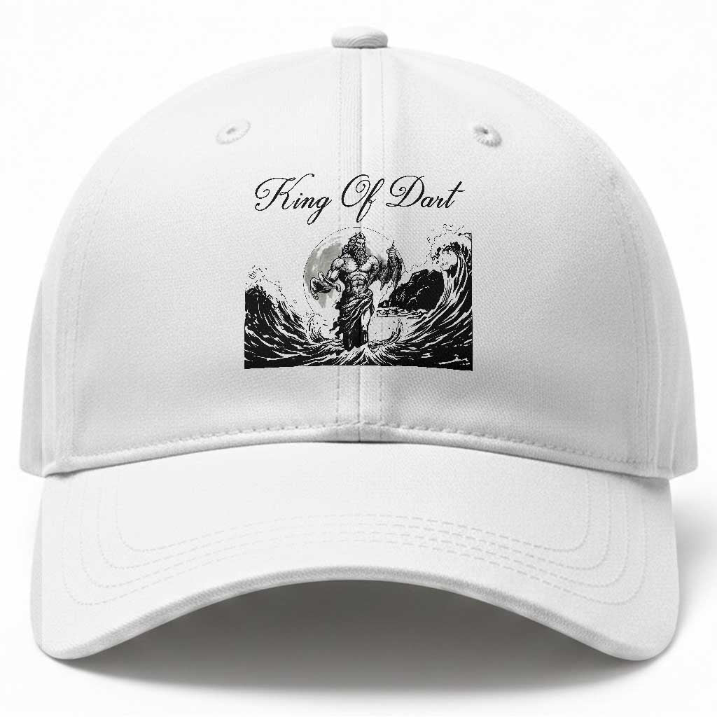 Greek Mythology Poseidon Dartist Baseball Cap King Of Dart Thrower TS12 Print Your Wear