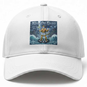 Greek Mythology Poseidon Dart Player Baseball Cap King Of Dart Trident Thrower TS12 Print Your Wear