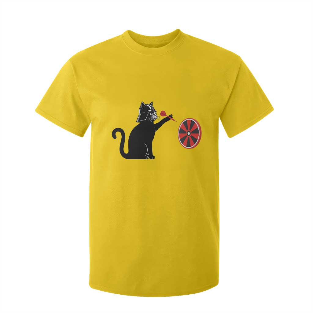 Black Cat Lord Darts Player T Shirt For Kid Funny Space Scifi Dartist Gift TS12 Daisy Print Your Wear