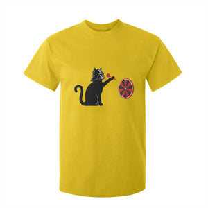 Black Cat Lord Darts Player T Shirt For Kid Funny Space Scifi Dartist Gift TS12 Daisy Print Your Wear
