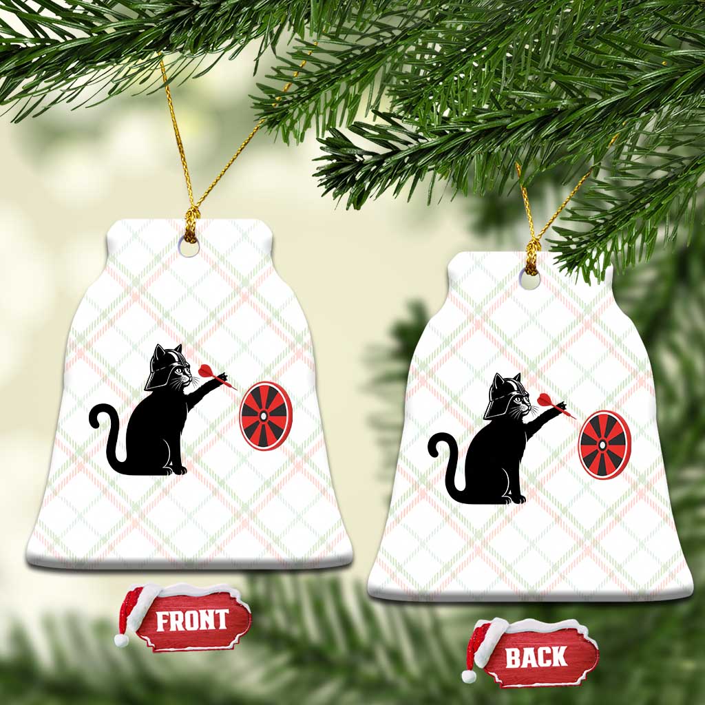Black Cat Lord Darts Player Ceramic Ornament Funny Space Scifi Dartist Gift TS12 Print Your Wear