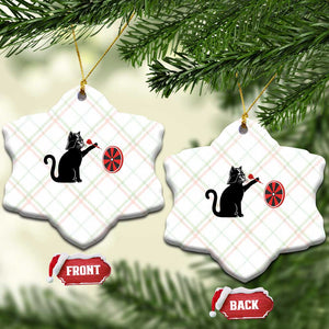 Black Cat Lord Darts Player Ceramic Ornament Funny Space Scifi Dartist Gift TS12 Print Your Wear