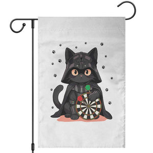 Dark Lord Cat Dartist Gift Garden Flag Funny Sci Fi Dart Thrower Gift TS12 White Print Your Wear