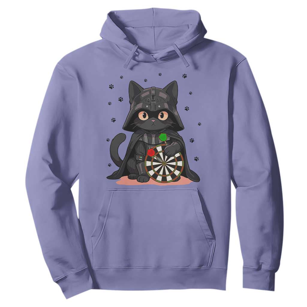 Dark Lord Cat Dartist Gift Hoodie Funny Sci Fi Dart Thrower Gift TS12 Violet Print Your Wear