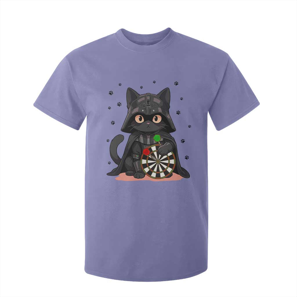 Dark Lord Cat Dartist Gift T Shirt For Kid Funny Sci Fi Dart Thrower Gift TS12 Violet Print Your Wear