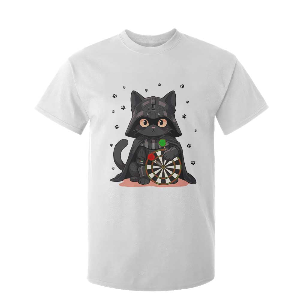 Dark Lord Cat Dartist Gift T Shirt For Kid Funny Sci Fi Dart Thrower Gift TS12 White Print Your Wear
