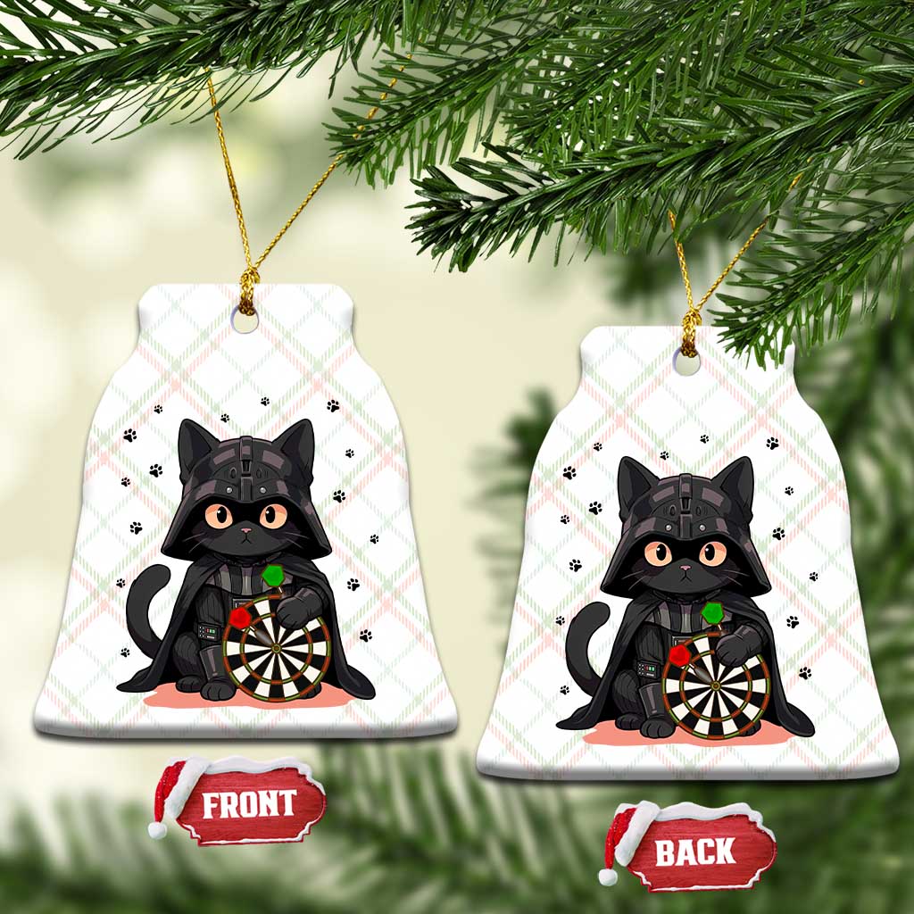 Dark Lord Cat Dartist Gift Ceramic Ornament Funny Sci Fi Dart Thrower Gift TS12 Print Your Wear