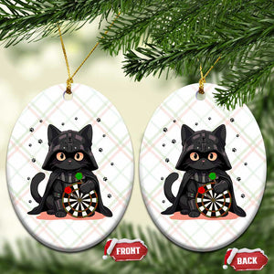 Dark Lord Cat Dartist Gift Ceramic Ornament Funny Sci Fi Dart Thrower Gift TS12 Print Your Wear
