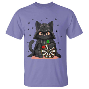 Dark Lord Cat Dartist Gift T Shirt Funny Sci Fi Dart Thrower Gift TS12 Violet Print Your Wear