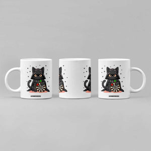 Dark Lord Cat Dartist Gift Coffee Mug Funny Sci Fi Dart Thrower Gift TS12 Print Your Wear