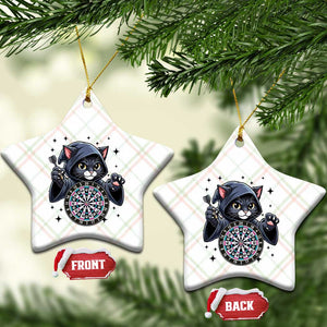 Funny Grim Reaper Cat Dart Player Ceramic Ornament Gothic Dartist Gift TS12 Print Your Wear