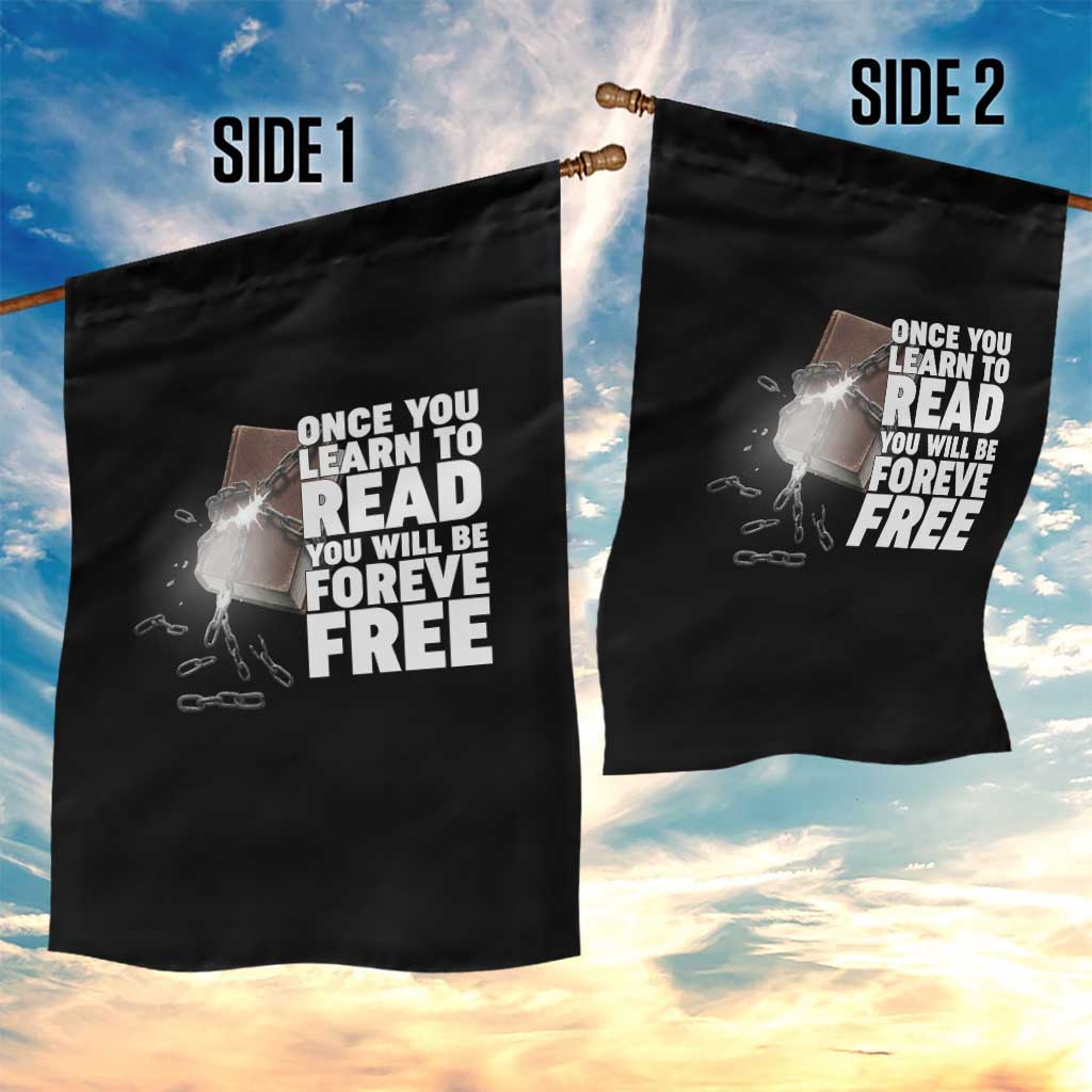Frederick Douglass Freedom Quote Garden Flag Once You Learn To Read TS12 Print Your Wear
