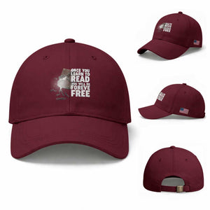 Frederick Douglass Freedom Quote Baseball Cap Once You Learn To Read TS12 Baseball Cap Universal Fit Maroon Print Your Wear