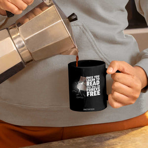Frederick Douglass Freedom Quote Coffee Mug Once You Learn To Read TS12 Print Your Wear