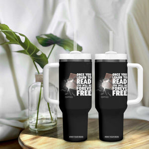 Frederick Douglass Freedom Quote Tumbler With Handle Once You Learn To Read TS12 Print Your Wear